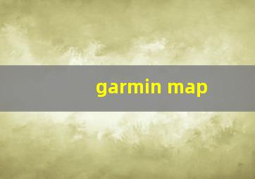 garmin map